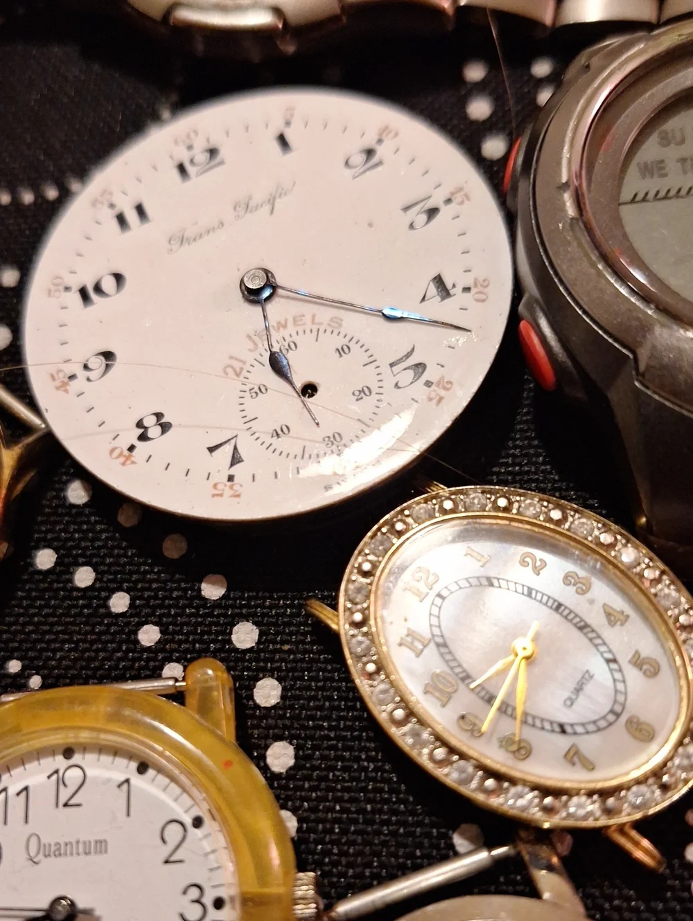 Mixed Silver and Gold Watch Faces Pack - Unbranded